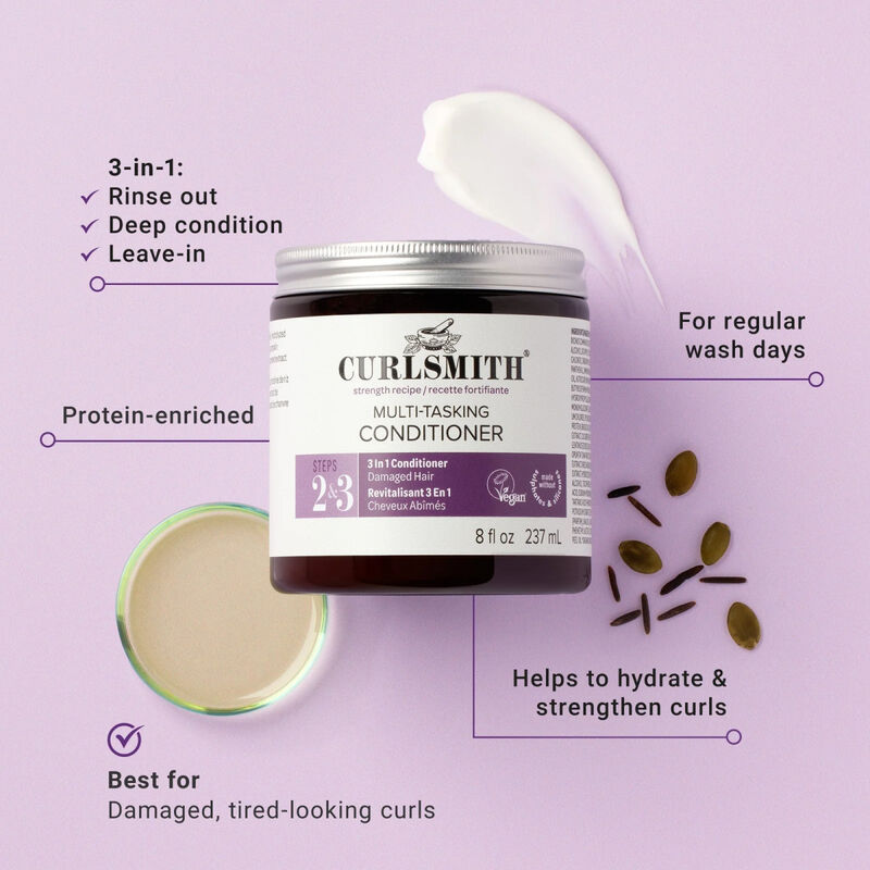 Curlsmith Multitasking Conditioner Travel Size image number 2