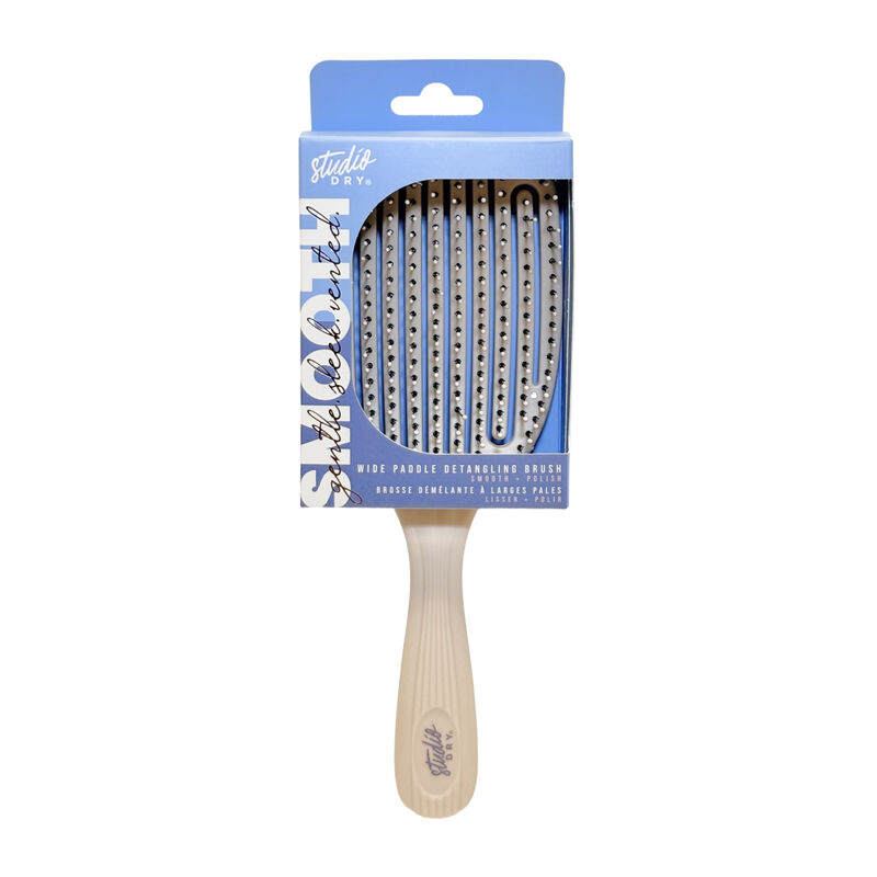 Studio Dry Paddle Detangling Brush - Beige image number 0