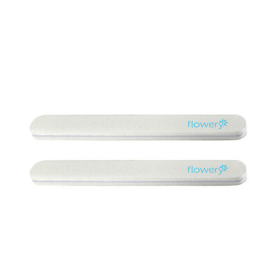 Flowery Sponge Boy Nail File 2pk