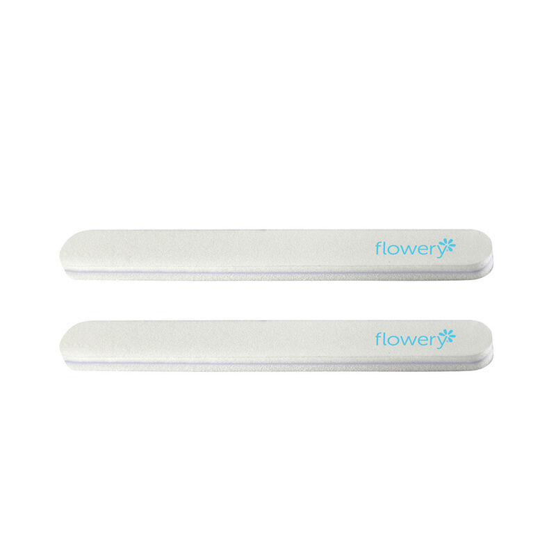 Flowery Sponge Boy Nail File 2pk image number 0
