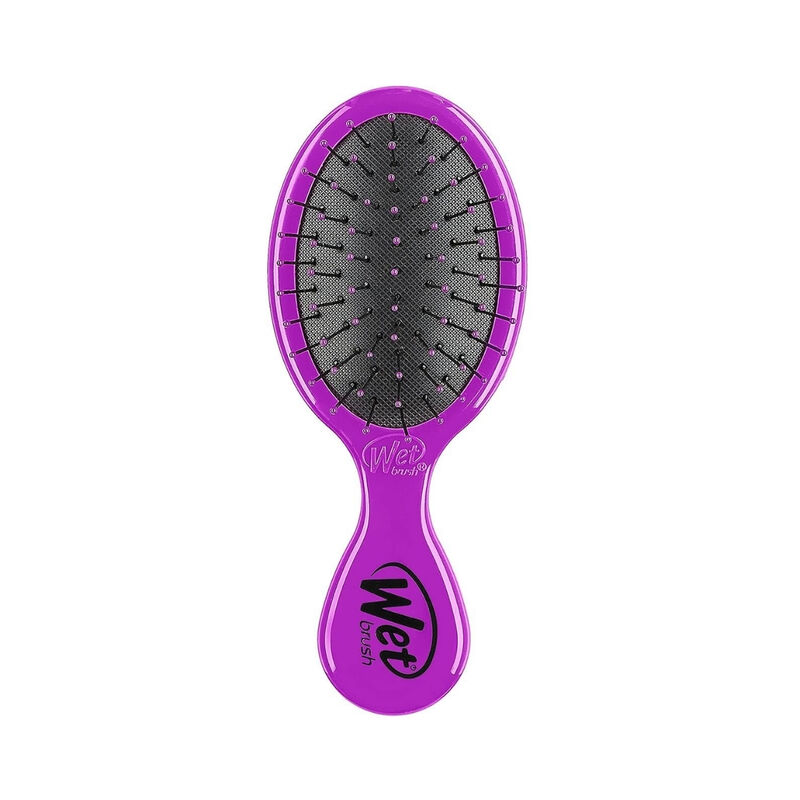 The Wet Brush Mini Detangler Hair Brush, Travel Size Purple image number 0
