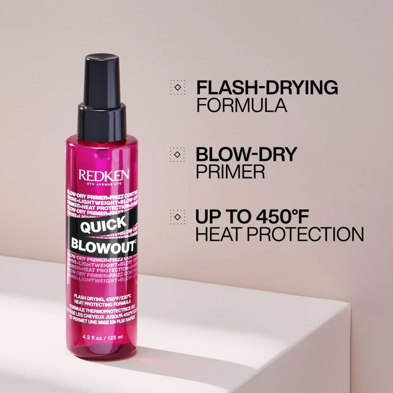 Redken Quick Blowout Heat Protecting Spray image number 4