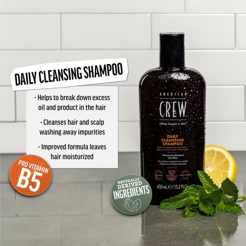 American Crew Daily Cleansing Shampoo image number 1