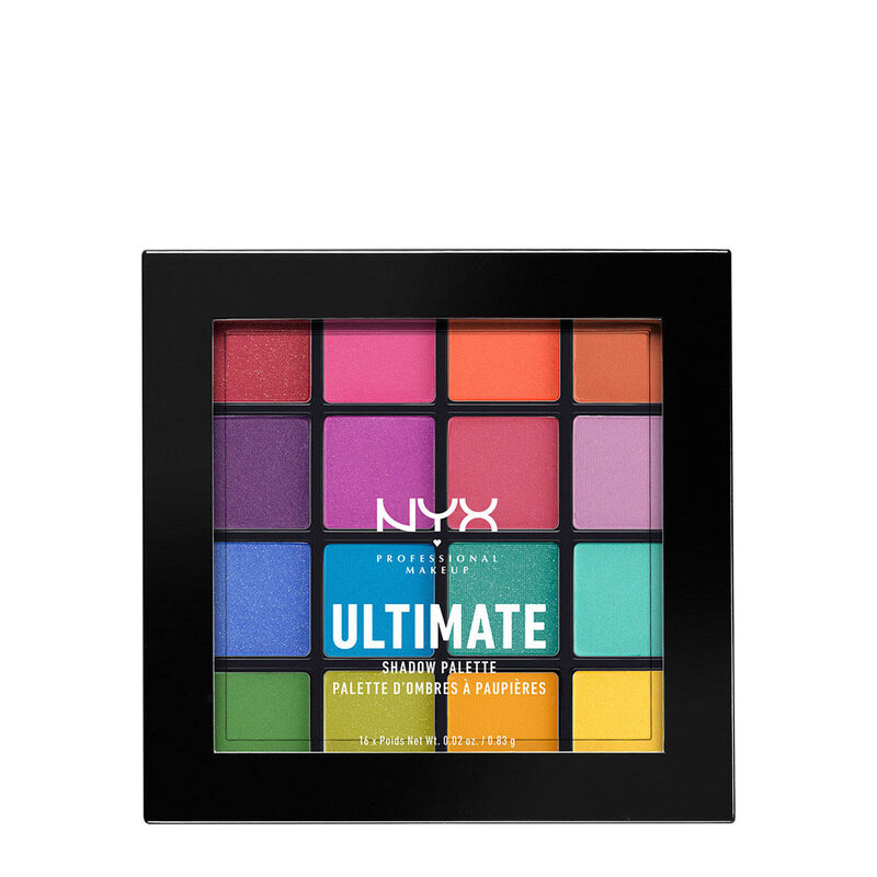 NYX Professional Makeup Ultimate Shadow Palette in Brights image number 0