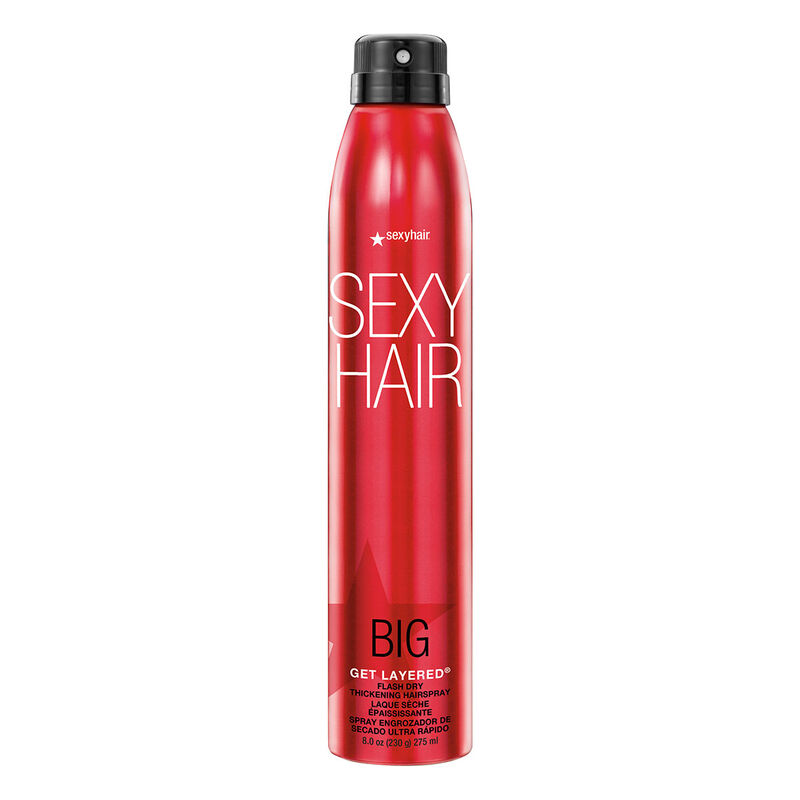 Big Sexy Hair Hairspray, Flash Dry Thickening, Get Layered