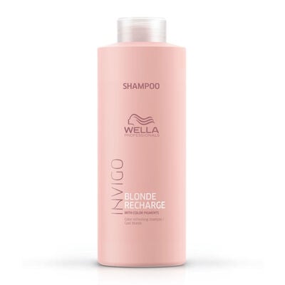Wella Invigo Blonde Recharge Color Refreshing Shampoo for Cool Blondes