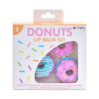 iscream Donut Lip Balm Set