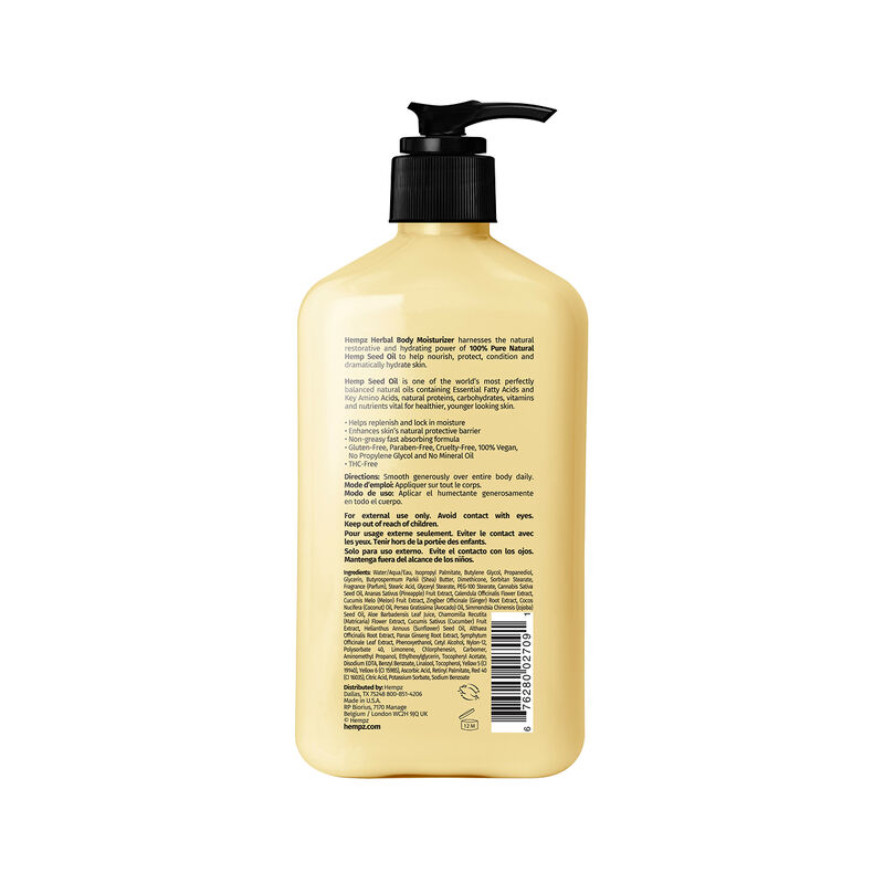 Hempz Sweet Pineapple and Honey Melon Herbal Body Moisturizer image number 1