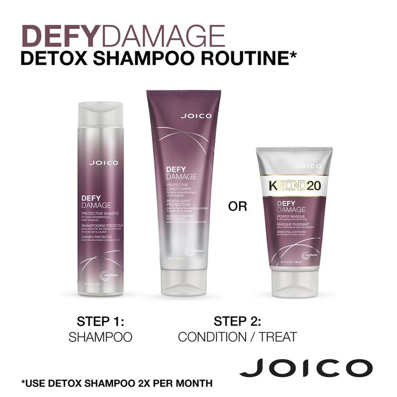 Joico Defy Damage Detox Shampoo image number 5