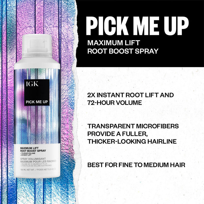 IGK Pick Me Up Maximum Lift Root Boost Spray image number 3