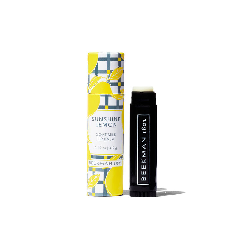 Beekman 1802 Sunshine Lemon Lip Balm image number 0