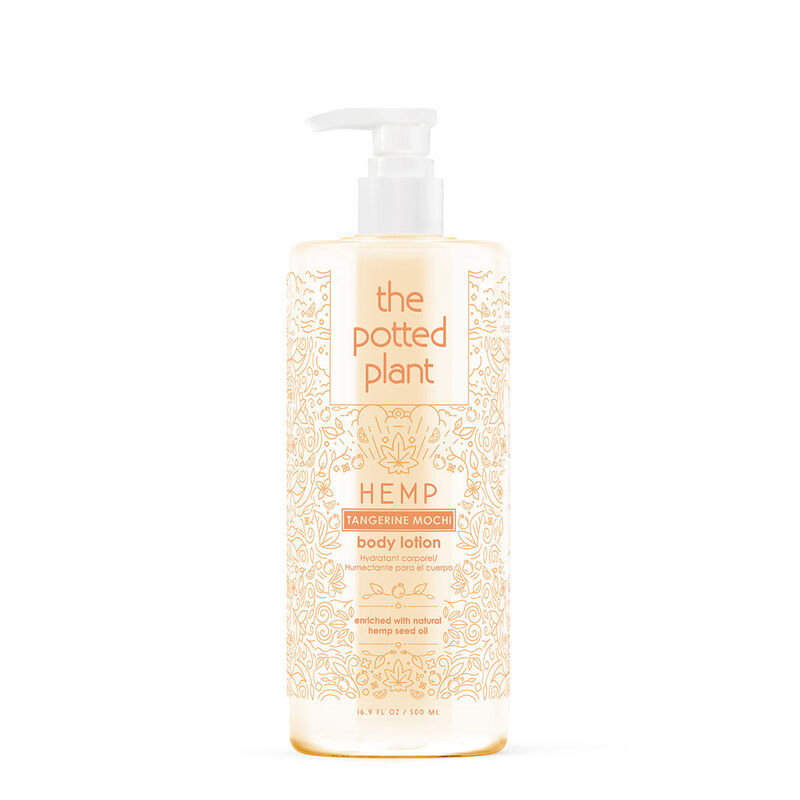 The Potted Plant Tangerine Mochi Hemp-Enriched Body Lotion image number 0