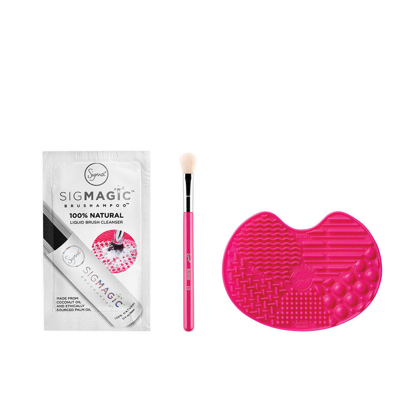 Sigma Beauty 3-pc Brush, Shampoo & Mat image number 0