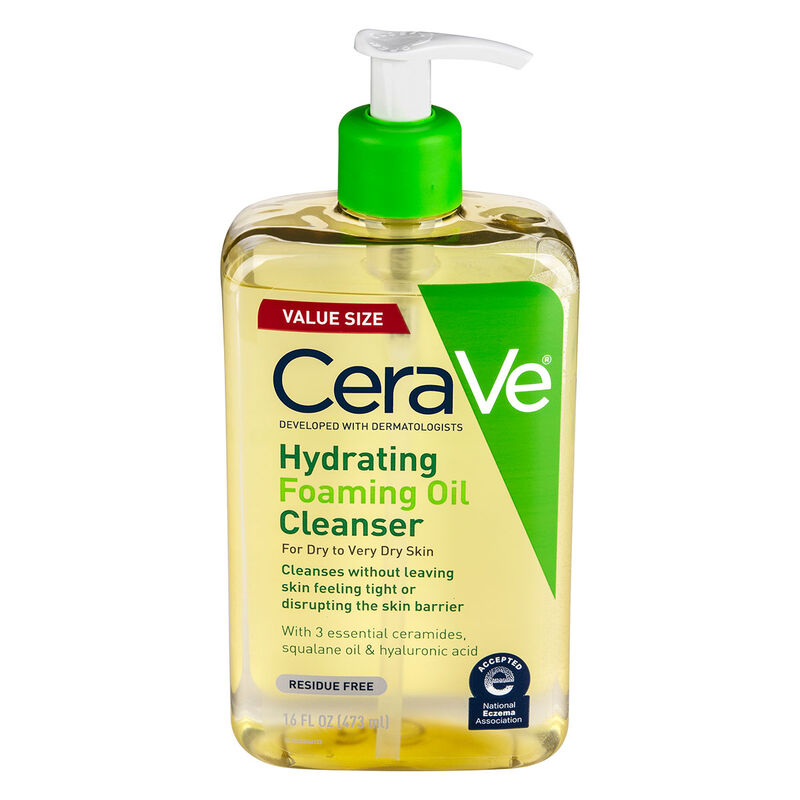 CeraVe Hydrating Foaming Oil Cleanser image number 0
