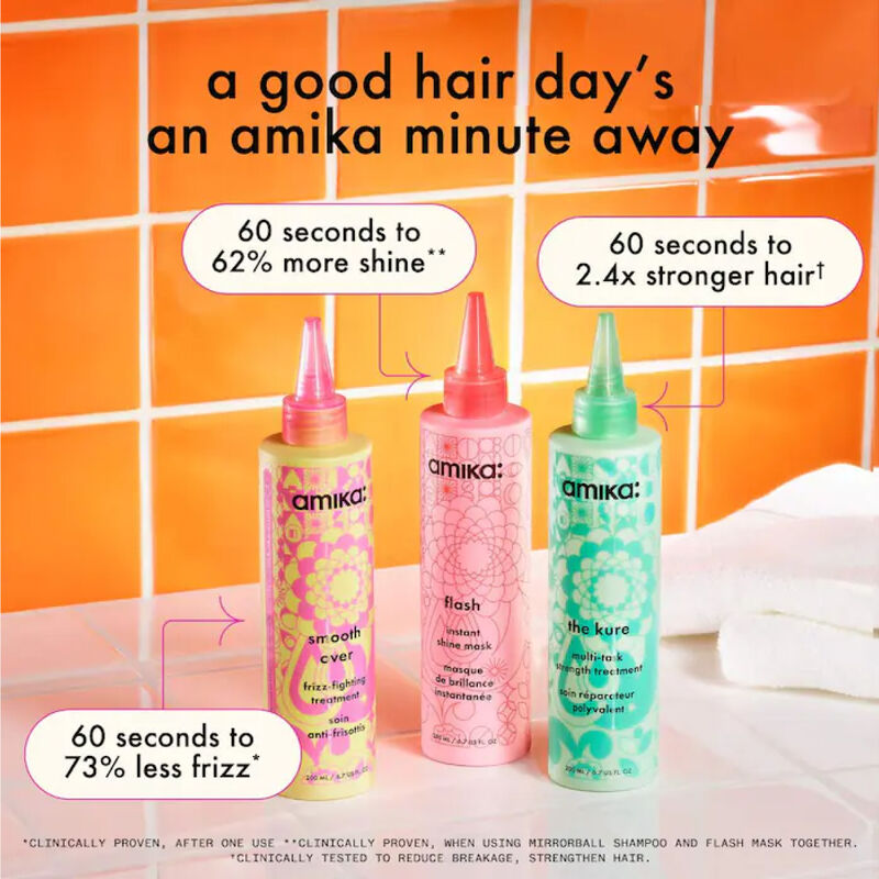 amika Smooth Over Frizz-Fighting Treatment Mask image number 6