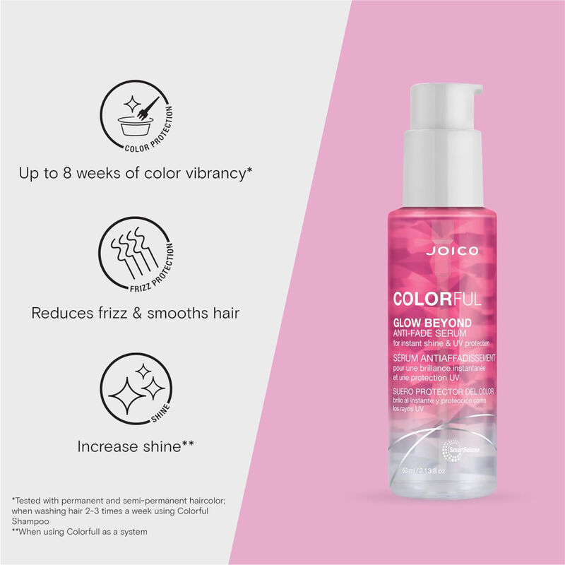 Joico Colorful Glow Beyond Anti-Fade Serum image number 3