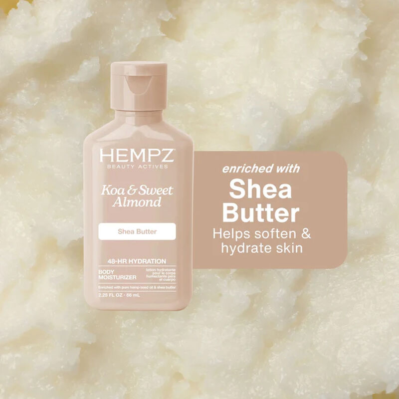 Hempz Koa & Sweet Almond Smoothing Herbal Body Moisturizer Travel Size image number 3