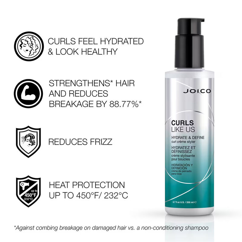 Joico Hydrate & Define Curl Creme Styler image number 3