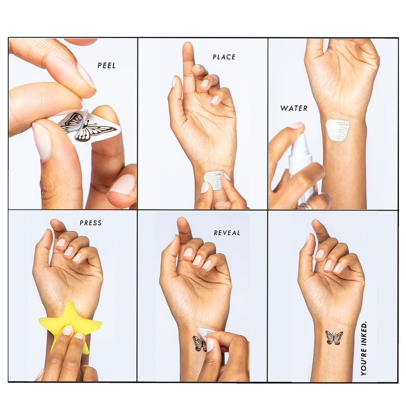 INKED by Dani Ivory Temporary Tattoos Pack image number 6