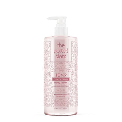 The Potted Plant Plums & Cream Hemp-Enriched Body Lotion