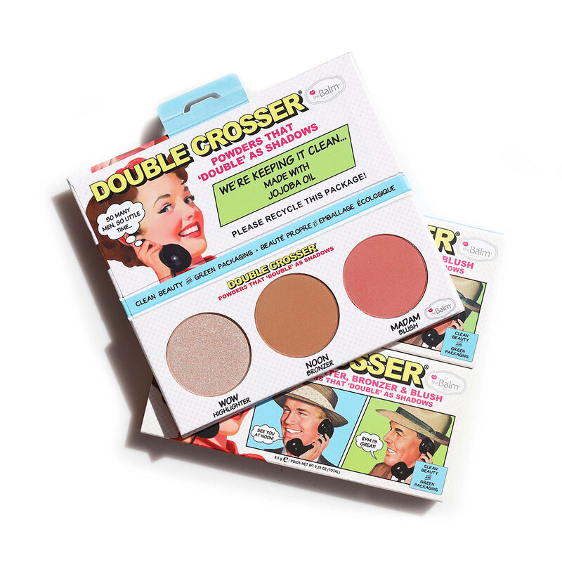 theBalm Double Crosser Face Palette image number 2