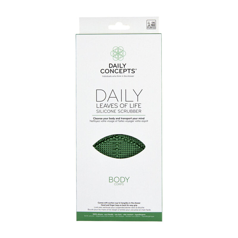 Daily Concepts Daily Leaves of Life Silicone Scrubber Body image number 0