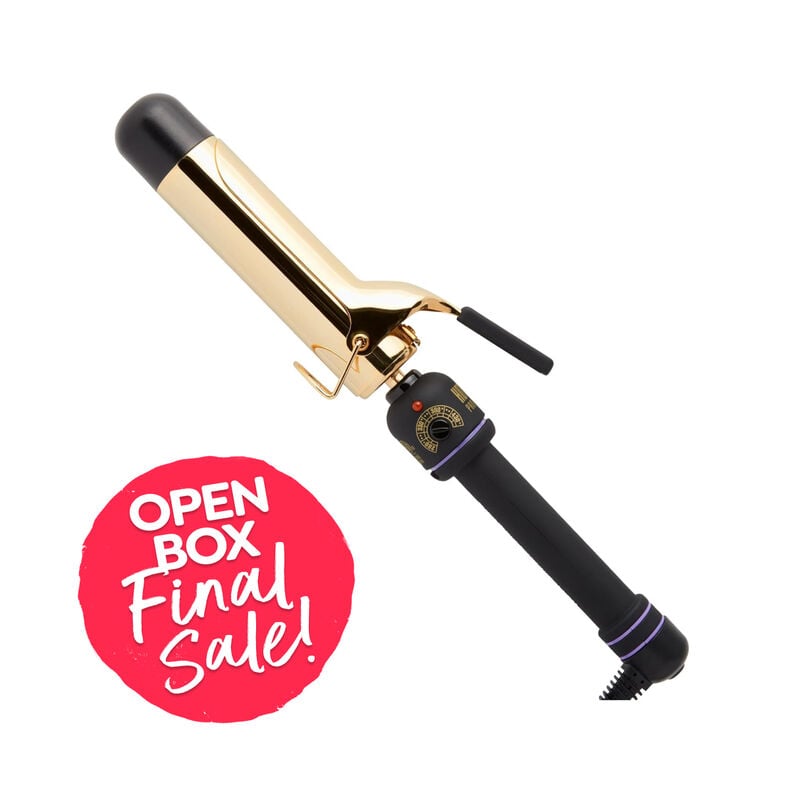 Open Box Hot Tools 1-1/2" 24K Gold Curling Iron (Final Sale) image number 0