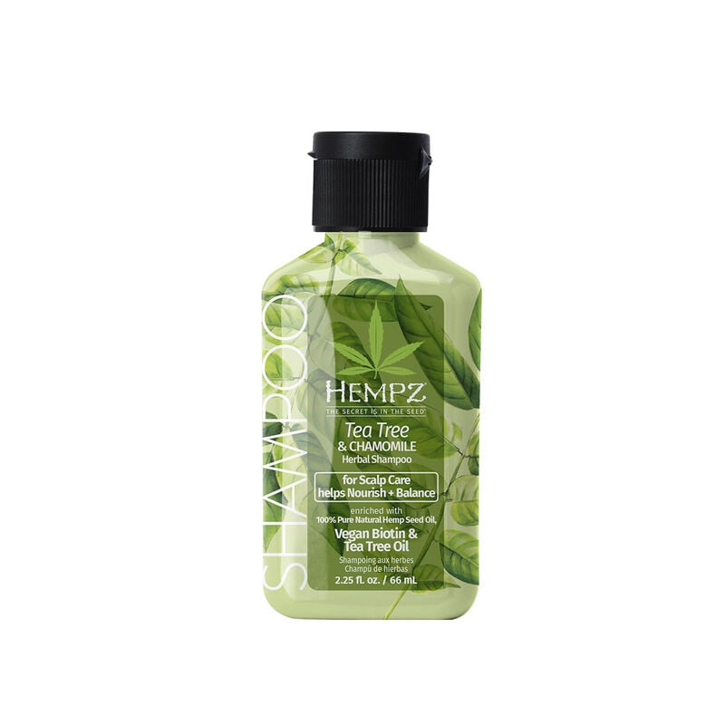 Hempz Mini Tea Tree & Chamomile Herbal Shampoo image number 0