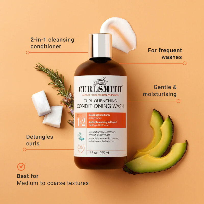 Curlsmith Curl Quenching Conditioning Wash image number 2