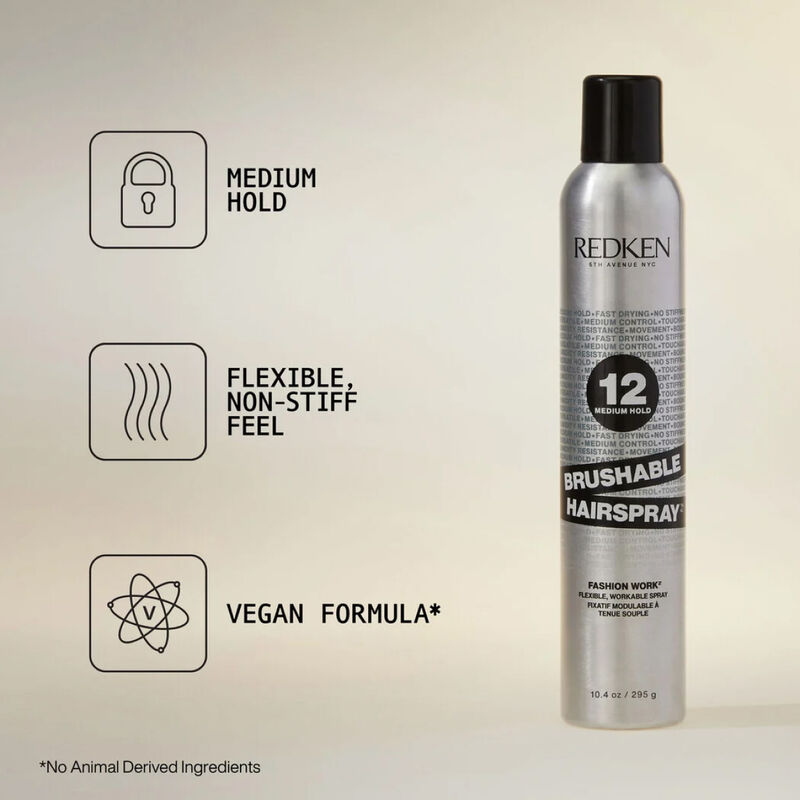 Redken Brushable Hairspray Travel Size image number 2