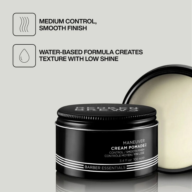 Redken Brews Maneuver Cream Pomade image number 3