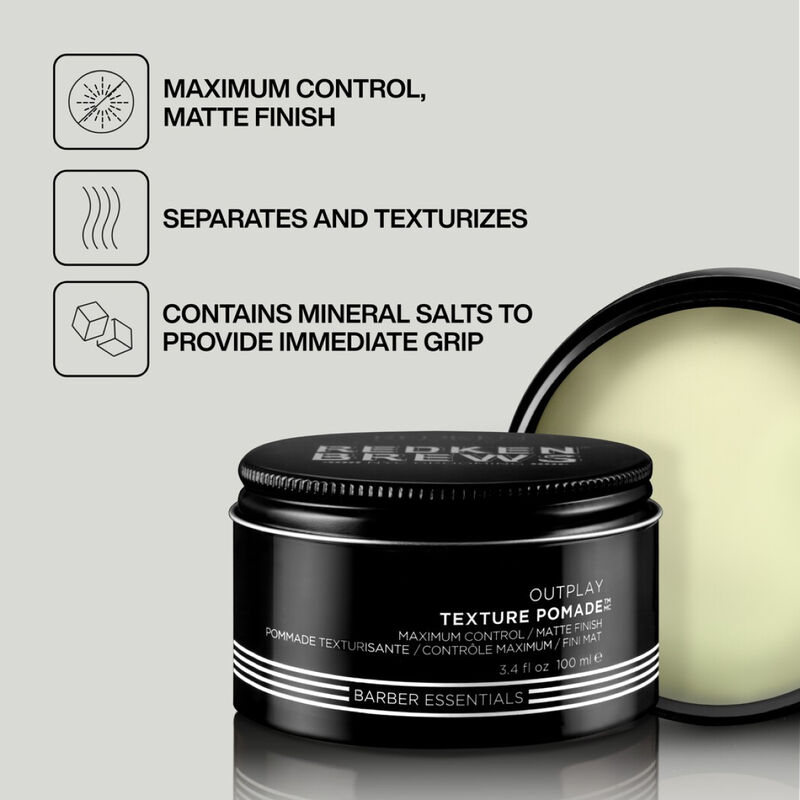Redken Brews Outplay Texture Pomade image number 3