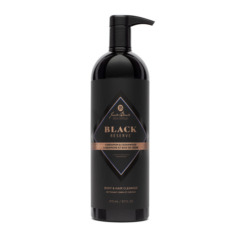 Jack Black Black Reserve  Body & Hair Cleanser with Cardamom & Cedarwood image number 0