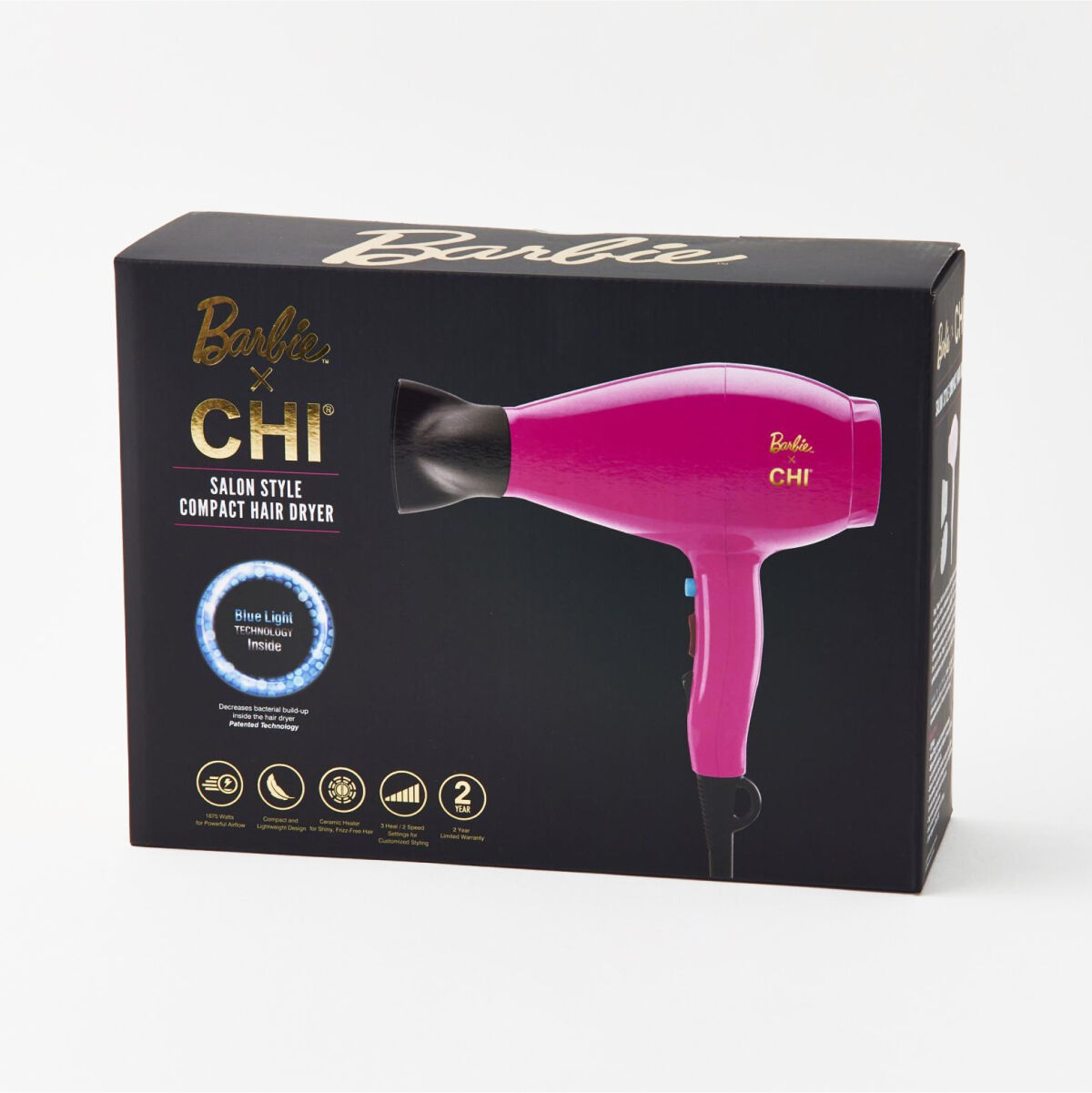 CHI x Barbie Compact Hair Dryer