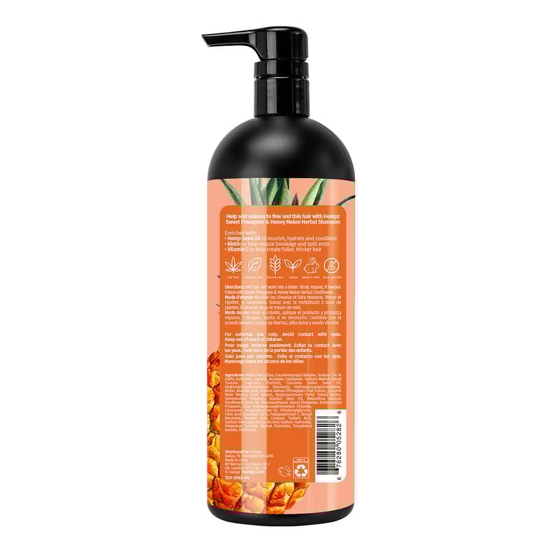 Hempz Sweet Pineapple & Honey Melon Herbal Shampoo image number 1