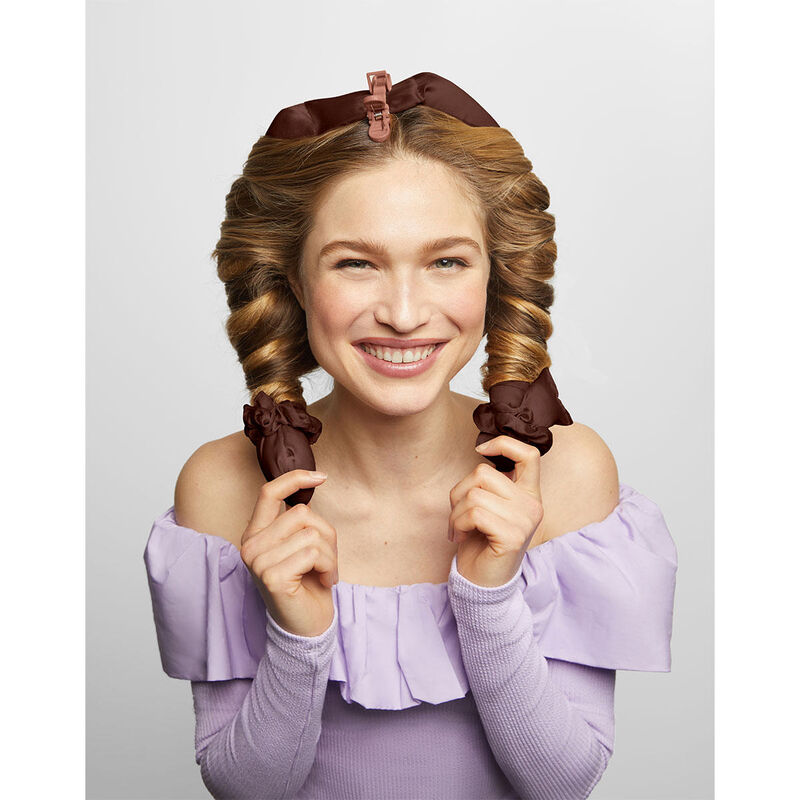 Kitsch XL Heatless Curling Set - Chocolate image number 2