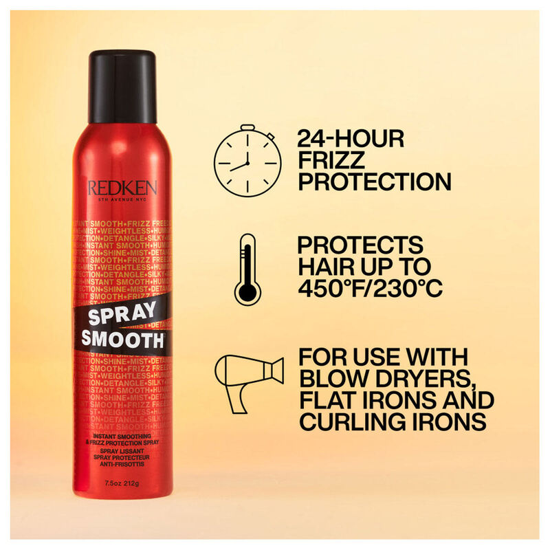 Redken Spray Smooth Instant Smoothing & De-Frizzing Spray Travel Size image number 1