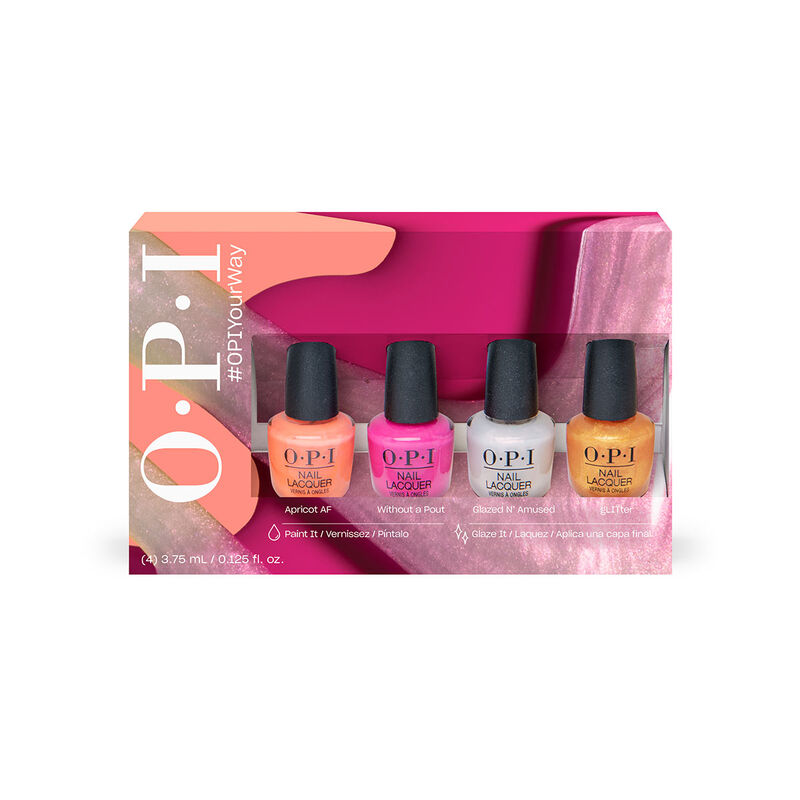 OPI Nail Lacquer Your Way 4 pc Mini Pack image number 0