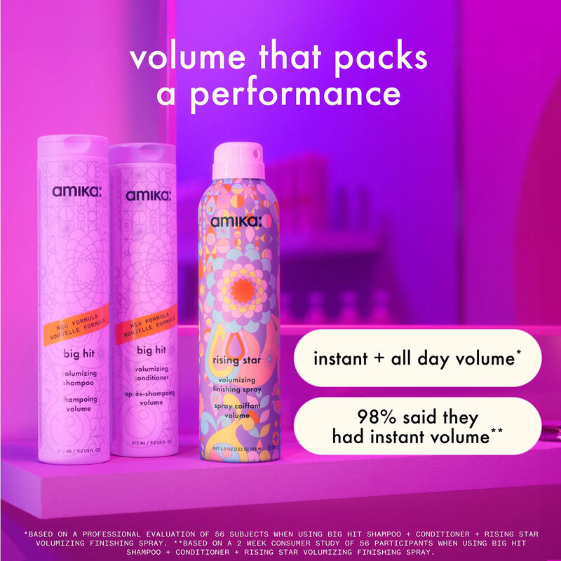 amika Big Hit Volumizing Shampoo image number 3