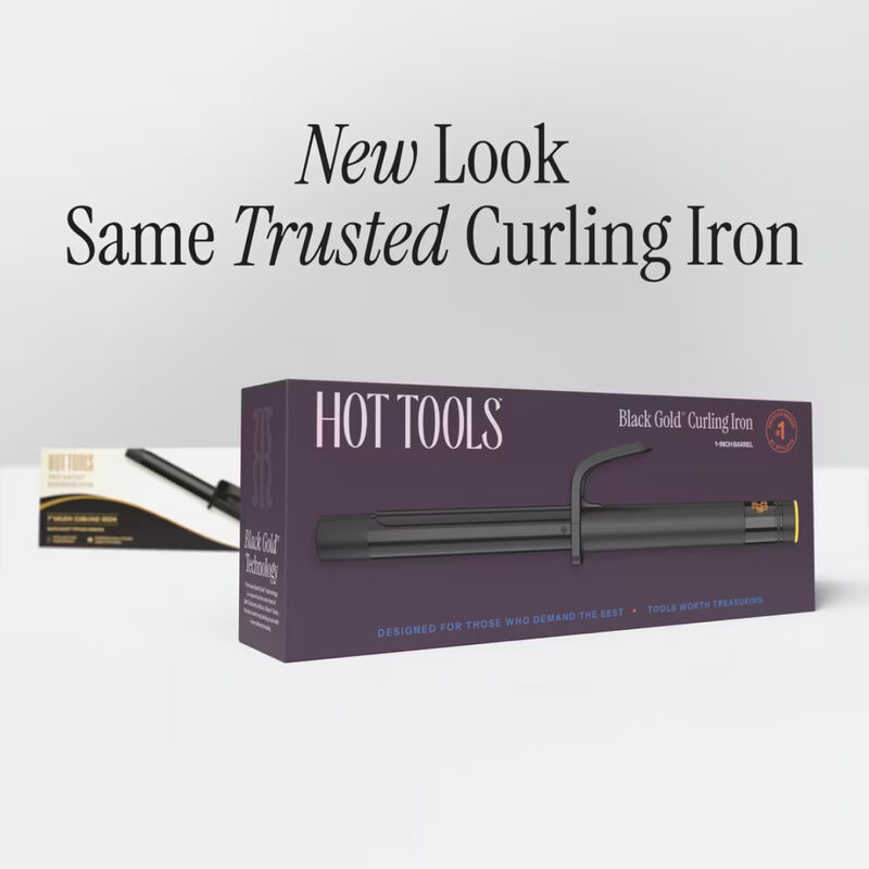 Hot Tools Black Gold 3/4" Digital Curling Iron image number 4