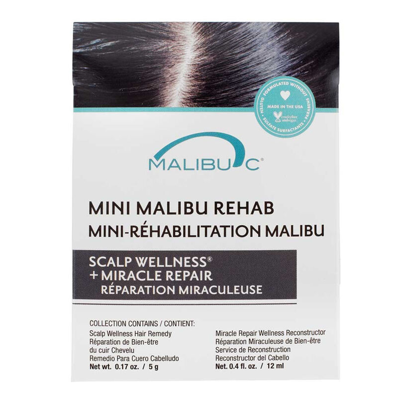Malibu C Mini Malibu Rehab Scalp Wellness Kit image number 2