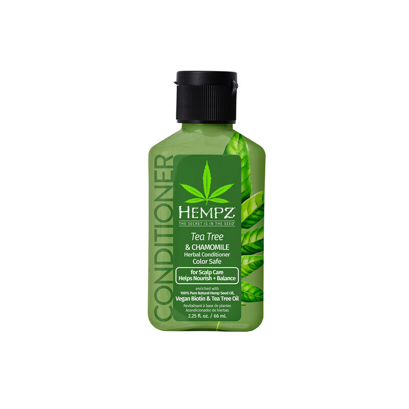 Hempz Mini Tea Tree & Chamomile Herbal Conditioner image number 0
