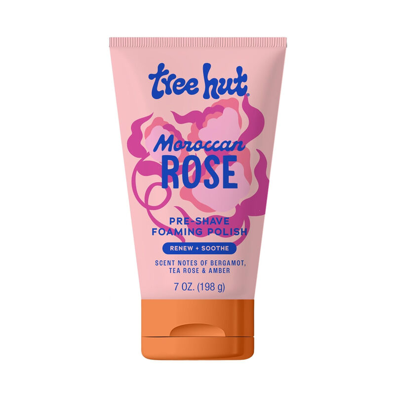 Tree Hut Pre-Shave Foaming Polish Moroccan Rose image number 0