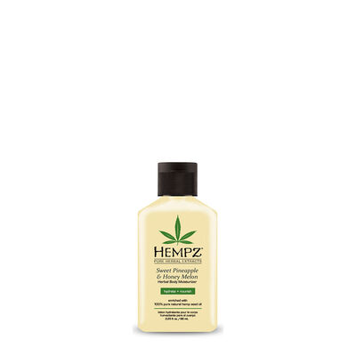 Hempz Sweet Pineapple and Honey Melon Herbal Body Moisturizer Travel Size