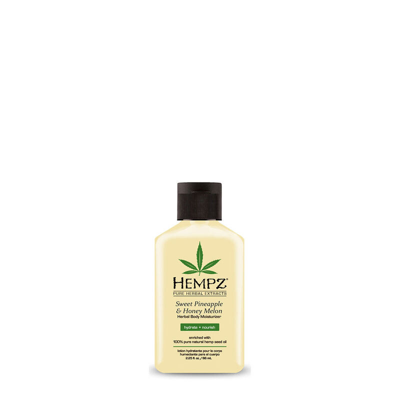 Hempz Sweet Pineapple and Honey Melon Herbal Body Moisturizer Travel Size image number 0