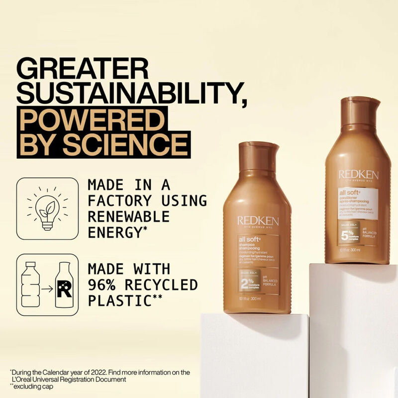 Redken All Soft Softening Shampoo Travel Size image number 3