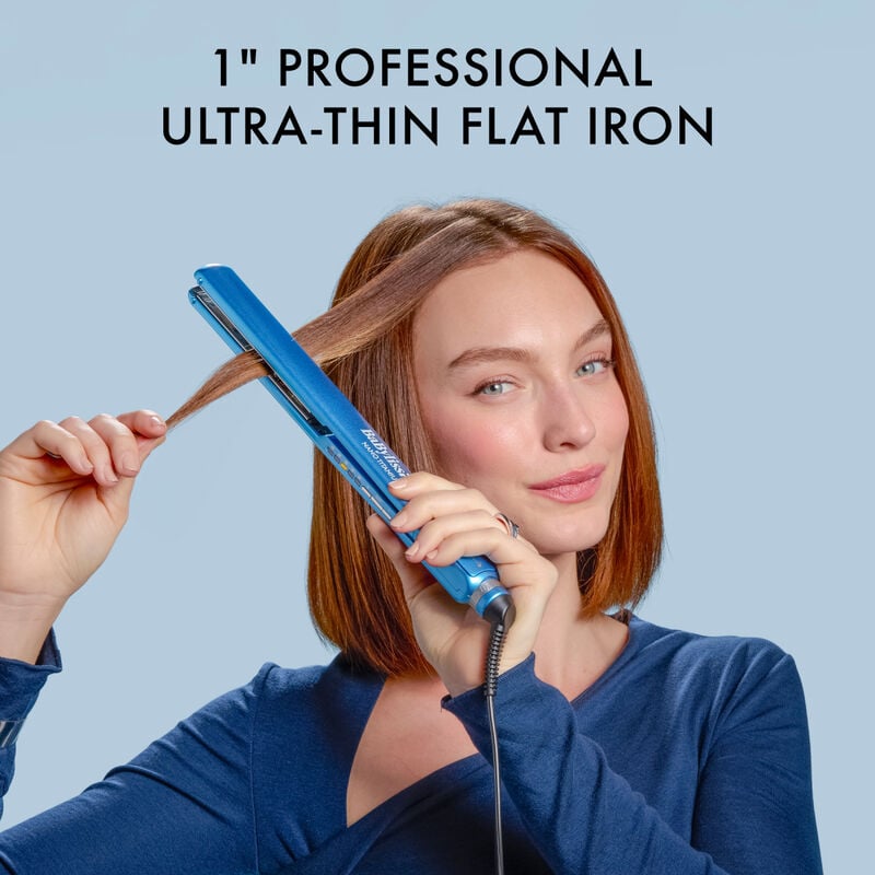 BaBylissPRO&reg; Nano Titanium 1" Digital Ultra-Thin Flat Iron image number 2