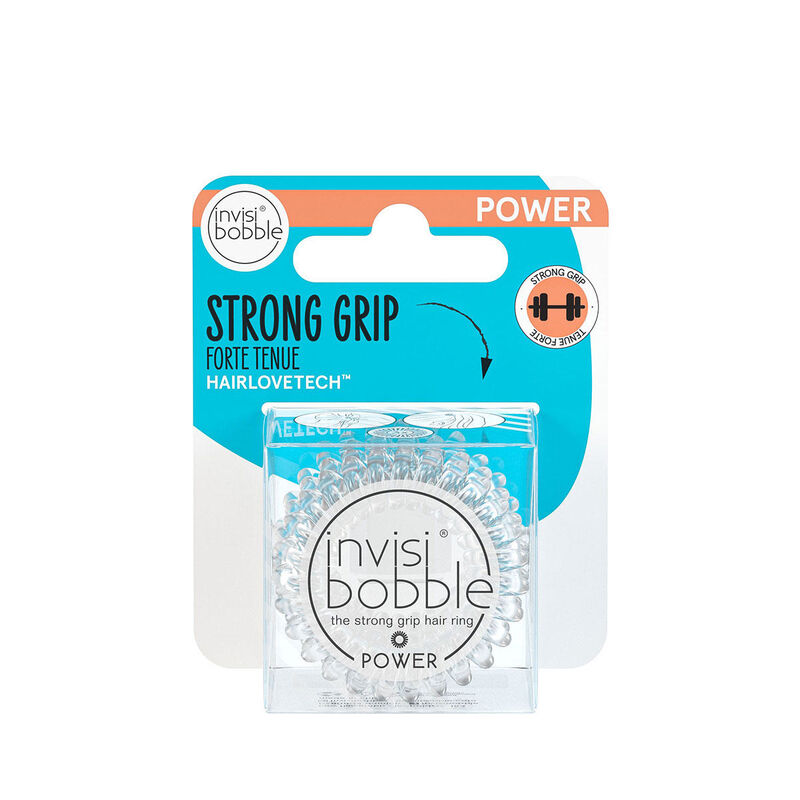 Invisibobble POWER Crystal Clear image number 0