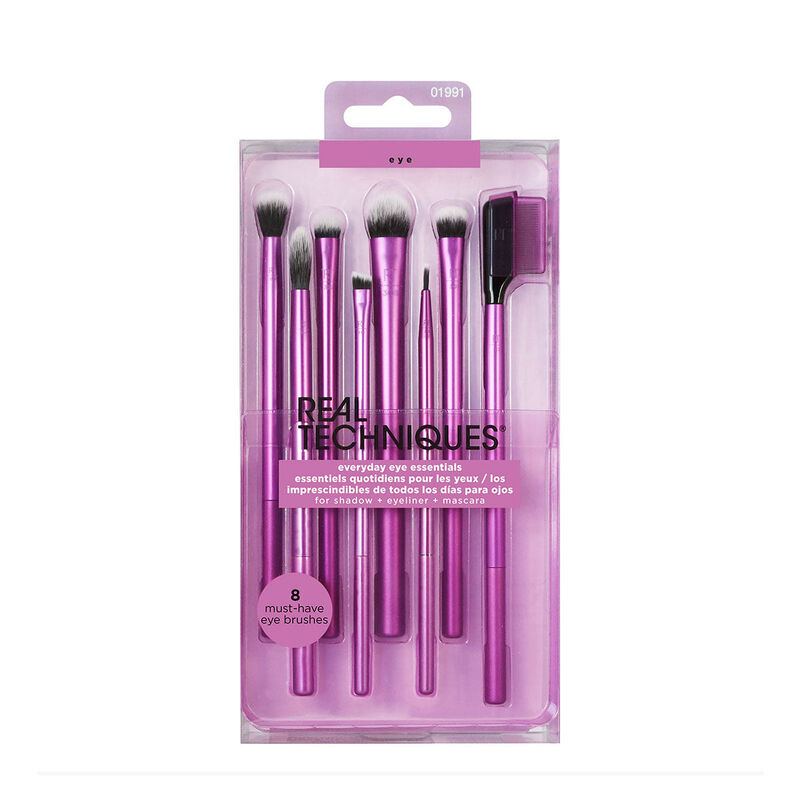 Real Techniques Brush Set Everyday Essentials Enhanced Eye Flame Real  Techniques Brush Set Everyday Essentials Enhanced Eye Fla - ucv gallery