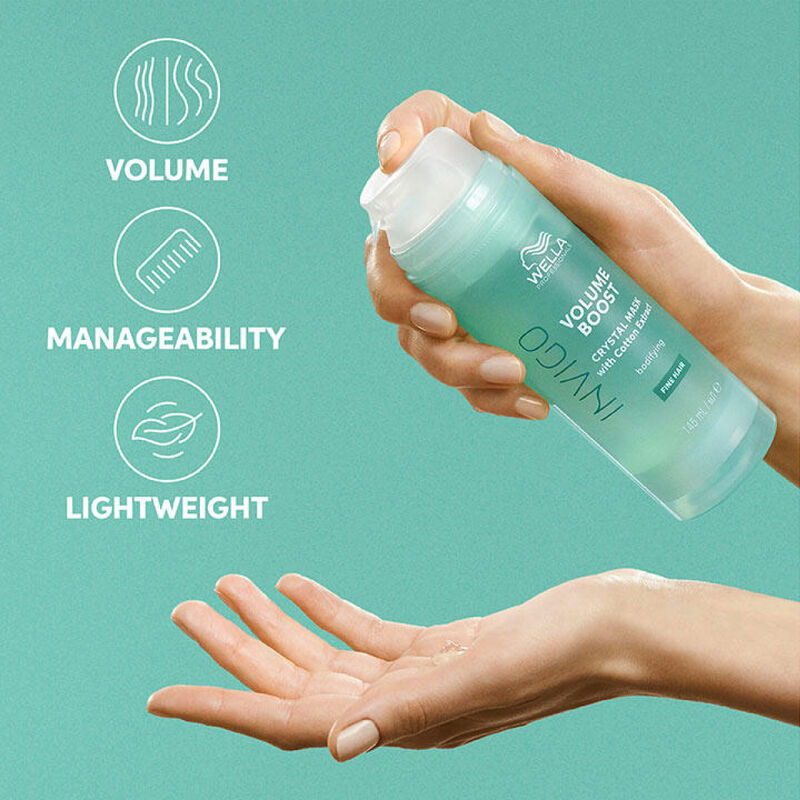 Wella Invigo Volume Boost Crystal Mask image number 2